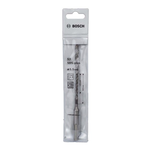 Broca de w�dea para concreto 5,5 x 100 x 160 mm - SDS PLUS