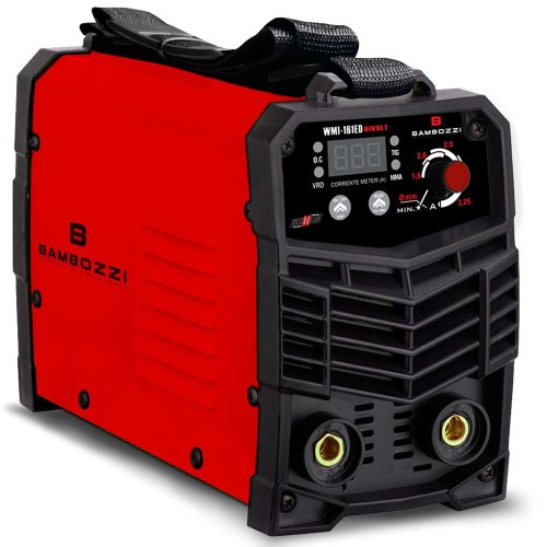 Inversora de solda digital 140A para eletrodo revestido + maleta - WMI 161ED  110V/220V
