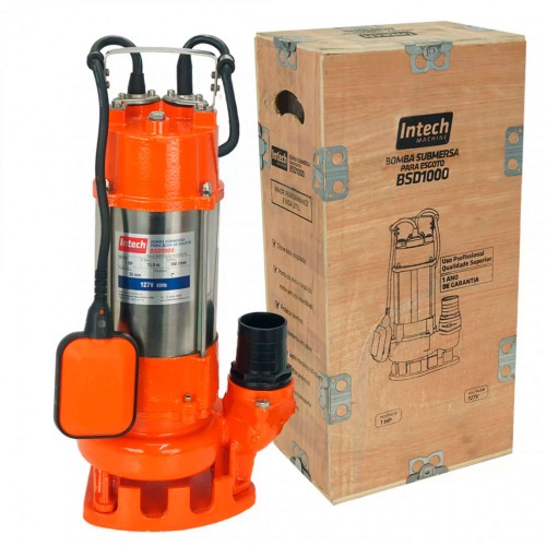 Bomba submers�vel 750 watts para �gua Suja - BSD1000  220V