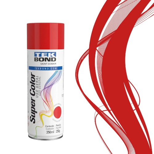 Tinta spray para uso geral 350 ml - Super color Tinta spray para uso geral 350 ml - Super color
