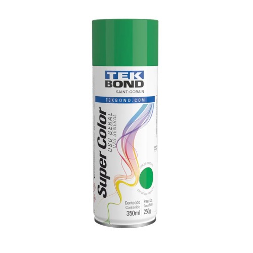 Tinta spray para uso geral 350 ml - Super color