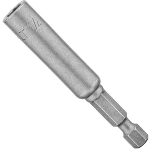 Soquete magnético sextavado 1/4'' x 65 mm encaixe 1/4 Soquete magnético sextavado 1/4'' x 65 mm encaixe 1/4