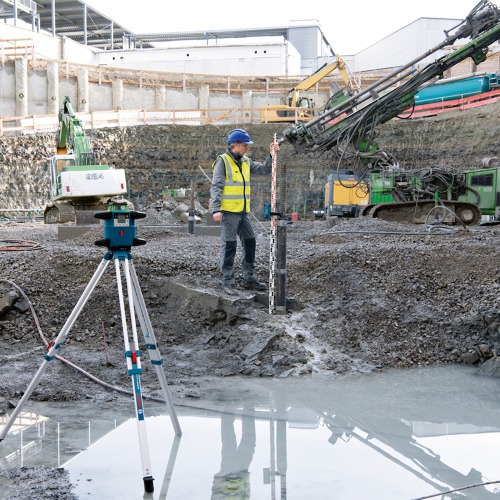 N�vel a laser verde com alcance de 70 metros rotativo - GRL 650 CHVG