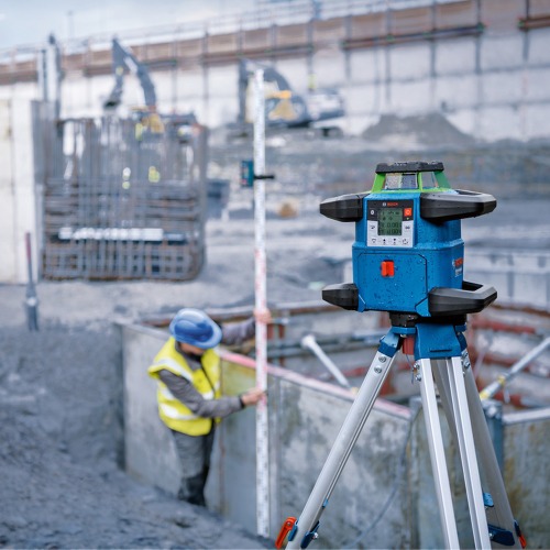 N�vel a laser verde com alcance de 70 metros rotativo - GRL 650 CHVG