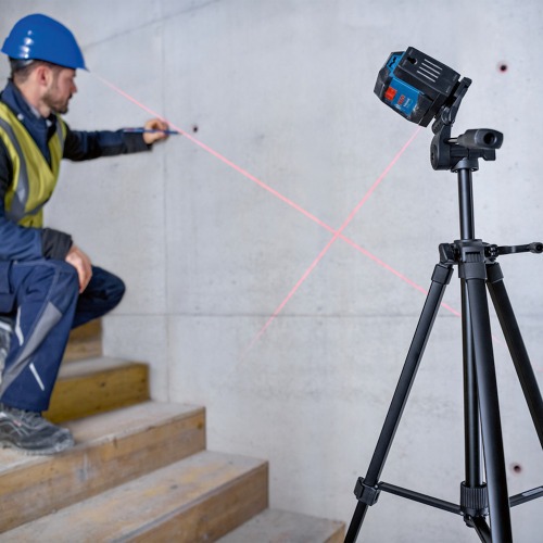 N�vel a laser 2 linhas 12 m com suporte girat�rio acoplado - GLL 12-22