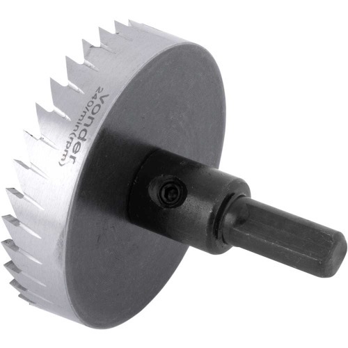 Serra copo de aço rápido 65 mm para inox Serra copo de aço rápido 65 mm para inox