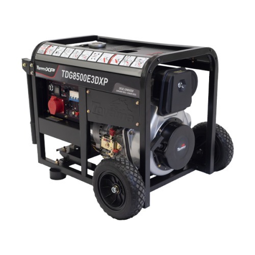 Gerador de energia 7,5 kva a diesel partida el�trica trif�sico - TDG8500E3DXP