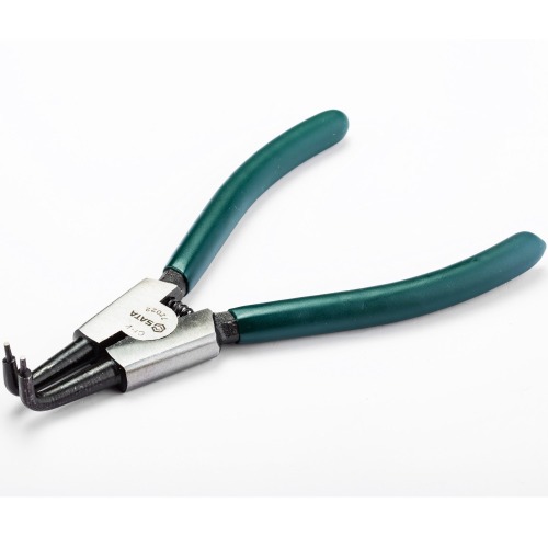 Alicate para an�is externo bico curvo 9