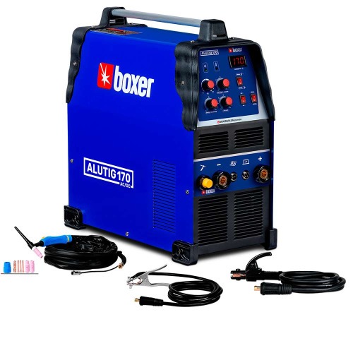 Inversora de solda Tig 170A para alumínio AC/DC monofásica - ALUTIG 170 AC/DC 220V Inversora de solda Tig 170A para alumínio AC/DC monofásica - ALUTIG 170 AC/DC 220V