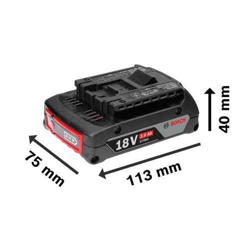 Carregador de baterias 18 Volts + 2 baterias l�tio 18V 2.0Ah - STARTER KIT  110V/220V