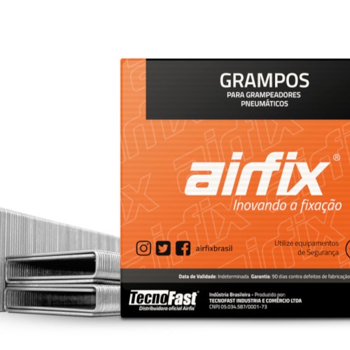 Grampo para grampeador pneumático 14/50N com 1870 peças Grampo para grampeador pneumático 14/50N com 1870 peças
