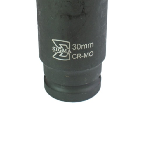 Soquete sextavado de impacto longo 30 mm encaixe 3/4