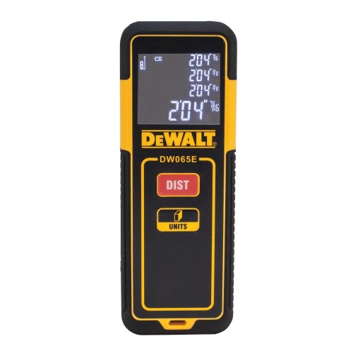 Trena a laser com leitura at� 20 metros tela LCD - DW065E