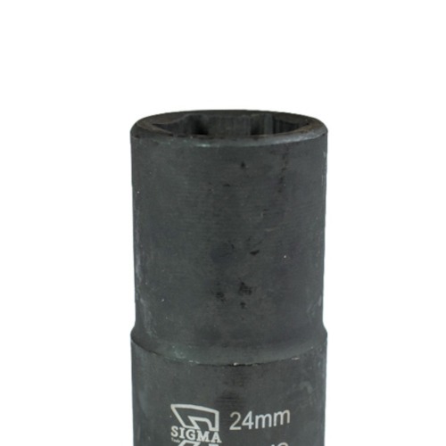 Soquete sextavado de impacto longo 24 mm encaixe 3/4