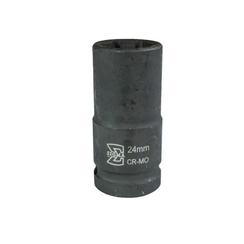 Soquete sextavado de impacto longo 24 mm encaixe 3/4