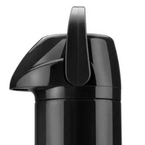 Garrafa t�rmica de press�o 1,0 litro  Preto - GLT