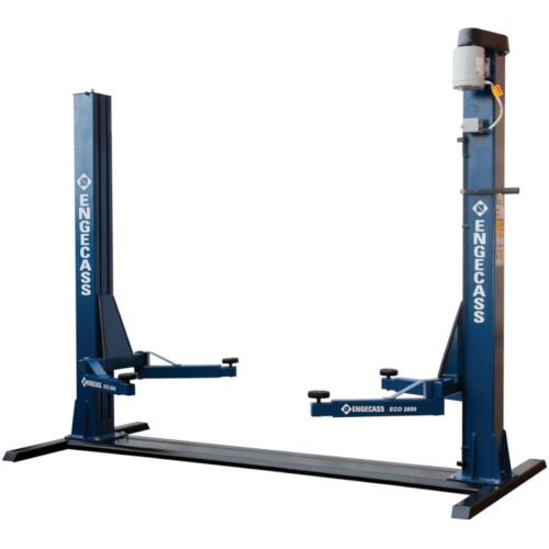 Elevador automotivo 2,6T lubrifica��o a �leo azul monof�sico - ECO 2600  220V