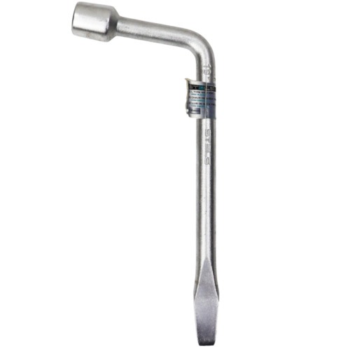 Chave de roda tipo L com esp�tula 19 mm em a�o carbono - 1422455