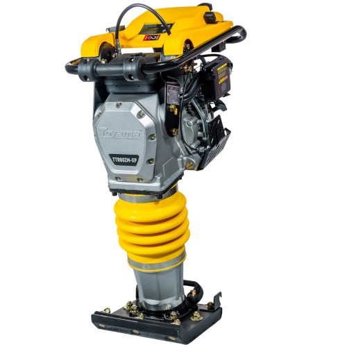 Compactador de solo tipo sapo a gasolina 330 x 290 mm 4 hp 4T com rodas - TTR80ZM-XP