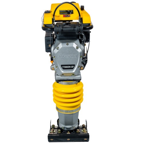 Compactador de solo tipo sapo a gasolina 330 x 290 mm 4 hp 4T com rodas - TTR80ZM-XP