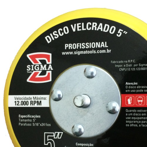 Disco com velcro 5