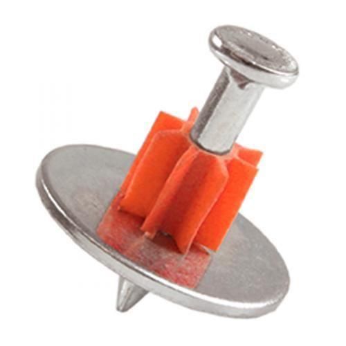 Pino com arruela lisa para fixa��o � p�lvora a��o indireta 1/4 X 28 mm com 100 p�s - PXI142823