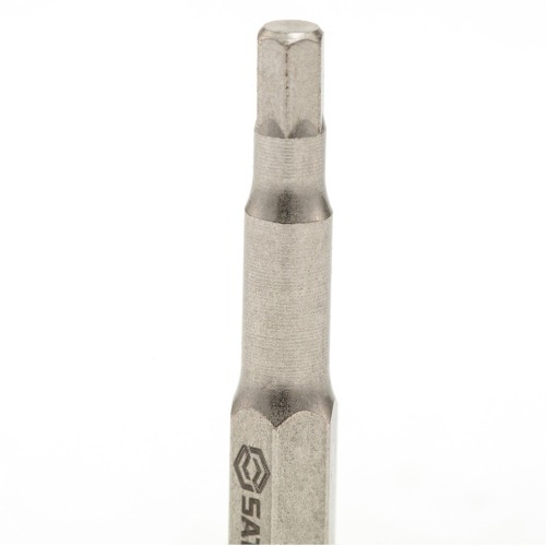 Jogo de bits hexagonal 4,0 x 50 mm encaixe 1/4