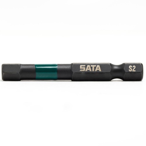 Jogo de bits de impacto hexagonal 3 x 50mm encaixe de 1/4