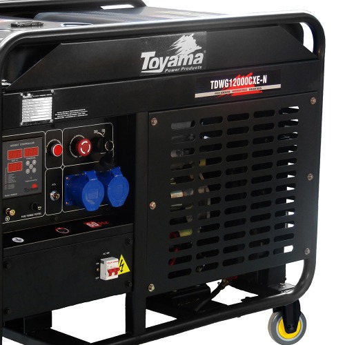 Gerador de energia 10 kva a diesel partida el�trica - TDWG12000CXE-N