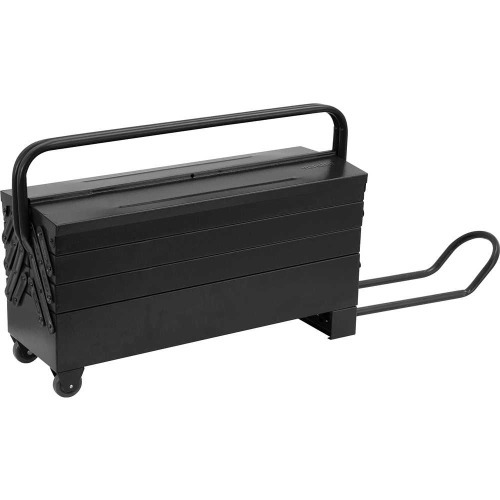 Caixa metálica para ferramentas com 7 gavetas 60,0 x 19,0 x 24,0 cm com roda Caixa metálica para ferramentas com 7 gavetas 60,0 x 19,0 x 24,0 cm com roda