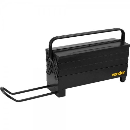 Caixa metálica para ferramentas com 7 gavetas 60,0 x 19,0 x 24,0 cm com roda Caixa metálica para ferramentas com 7 gavetas 60,0 x 19,0 x 24,0 cm com roda