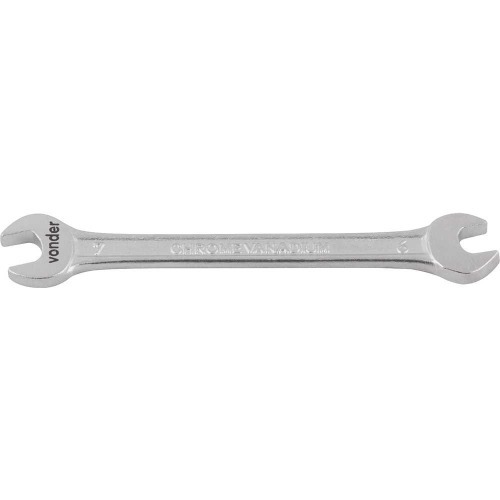 Chave fixa 6 x 7 mm a�o cromo van�dio