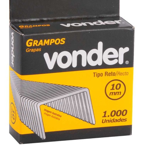 Grampo para grampeador manual 10 mm espessura 1,2 mm 1000 pe�as - 28.98.410.012