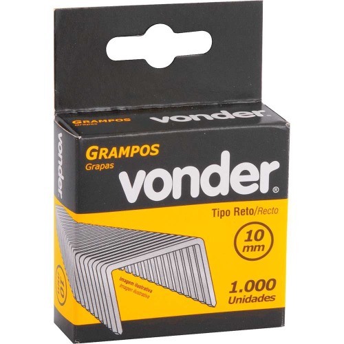 Grampo para grampeador manual 10 mm espessura 1,2 mm 1000 pe�as - 28.98.410.012