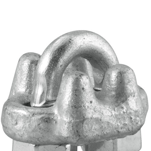 Grampo para cabo de a�o em a�o carbono 1/8