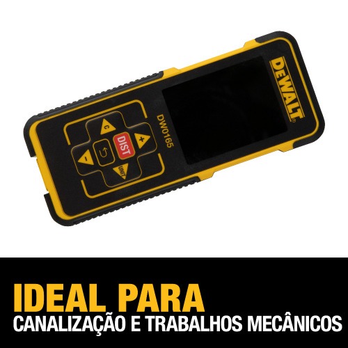 Trena a laser com leitura at� 50 metros tela colorida - DW0165N