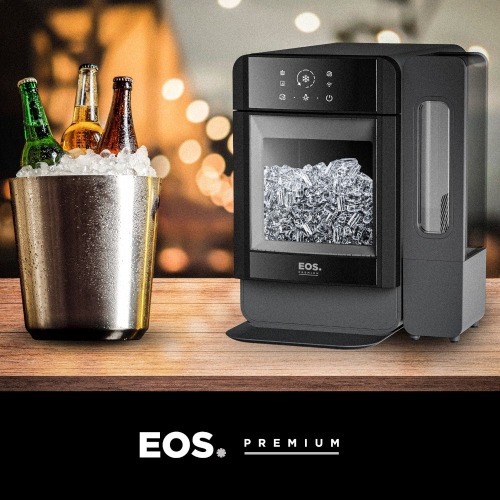 M�quina de Gelo 18 kg Painel Touch Ice Cristal Drink New - EMG03N  220V