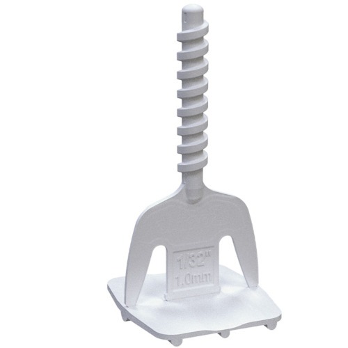 Espa�ador e nivelador para piso 1,5 mm com 50 pe�as - Easy Spin