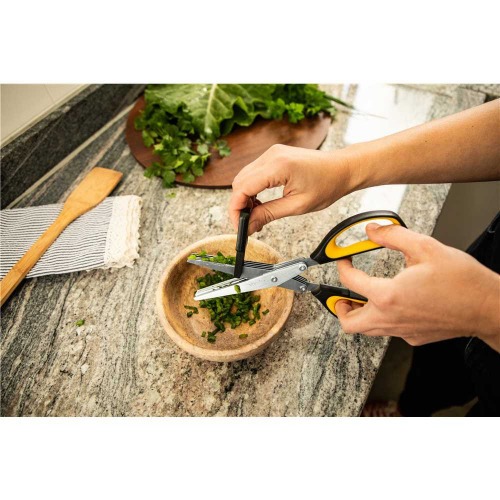 Tesoura multicamadas com 5 l�minas 