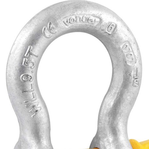 Manilha curva para cabo de aço 1.1/8 Manilha curva para cabo de aço 1.1/8