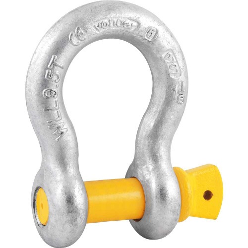 Manilha curva para cabo de aço 1.1/8 Manilha curva para cabo de aço 1.1/8