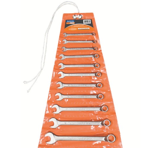 Jogo de chave combinada 6 a 32 mm aço cromo vanádio 15 peças Jogo de chave combinada 6 a 32 mm aço cromo vanádio 15 peças