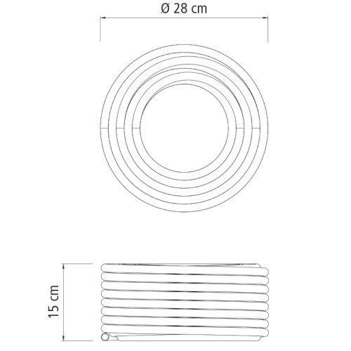 Mangueira transparente em PVC 25 m engate r�pido e esguicho - Flex