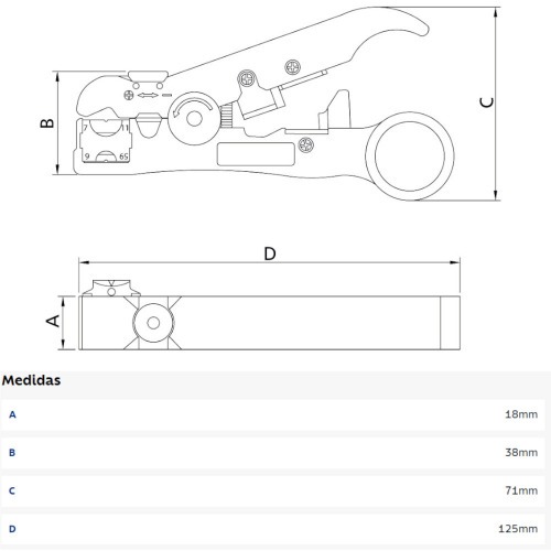 Alicate desencapador de fios 5