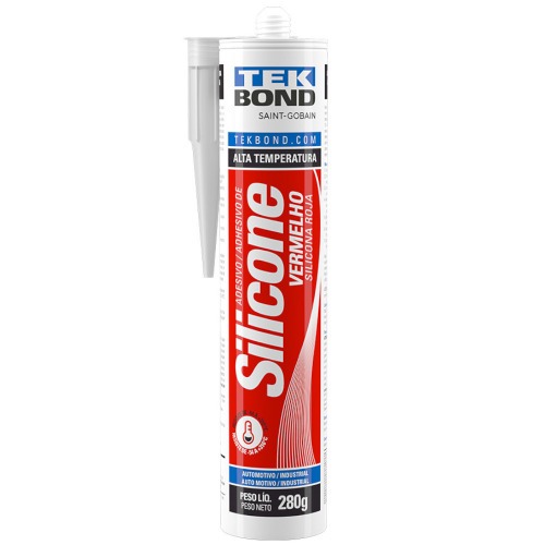 Silicone ac�tico para alta temperatura 280 gramas