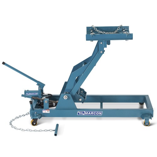 Macaco hidráulico para caixa câmbio de 750 kg com rodas de pu - 4105 Macaco hidráulico para caixa câmbio de 750 kg com rodas de pu - 4105