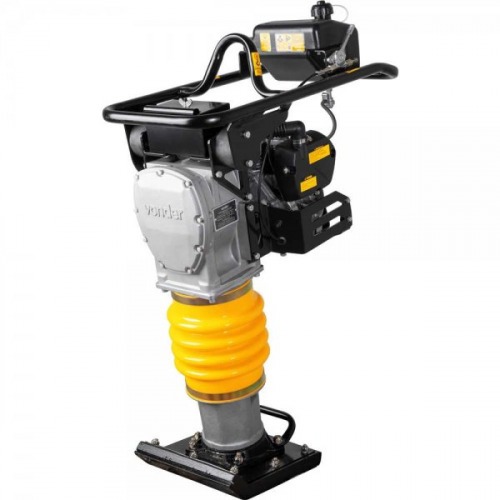 Compactador de solo tipo sapo a gasolina 330 mm X 285 mm 3,6 hp 4 tempos