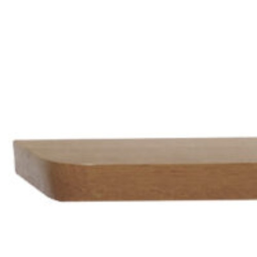 Tampo de madeira angelim para bancada 1600 x 730 x 40 mm - MA-2