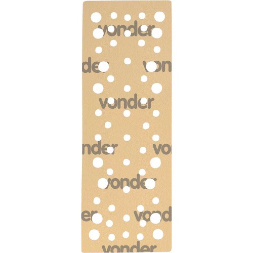 Lixa retangular costado papel com fibra de poli�ster 70 x 197 mm com 10 pe�as