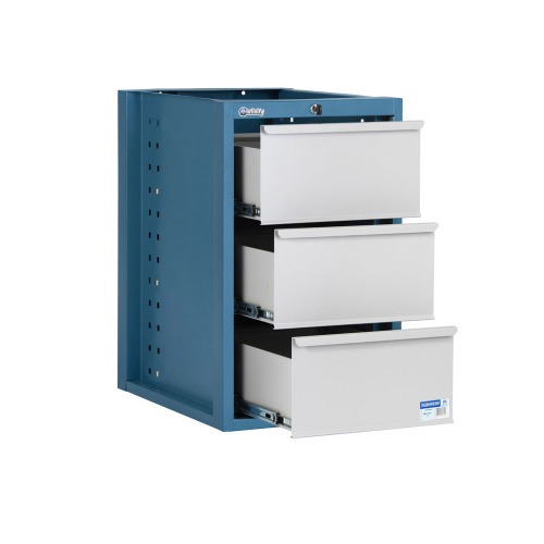 Modulo para bancada com 3 gavetas